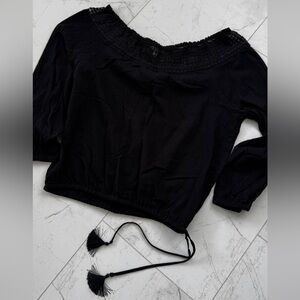 Victoria Secret Black Top. Size M